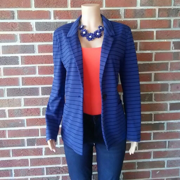 Kim Rogers Jackets & Blazers - Royal Blazer